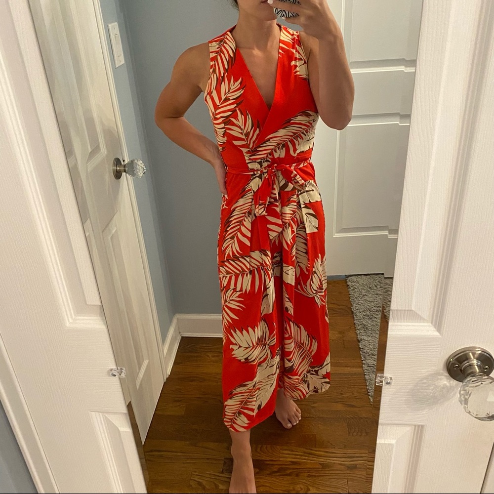 L’atiste Coral Printed Jumpsuit